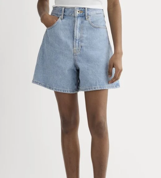 Everlane A-Line Denim Short